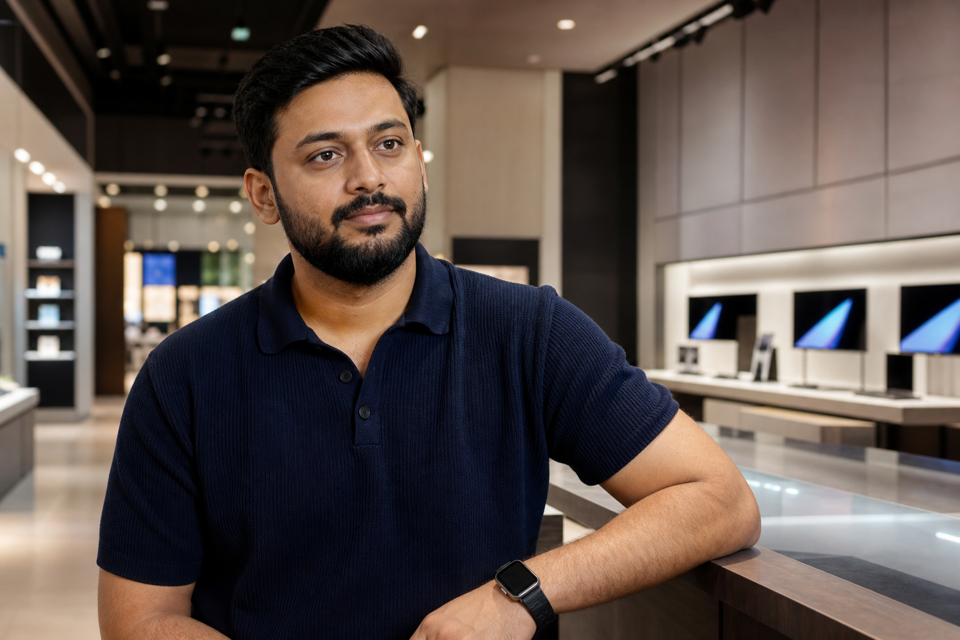 Portrait placeholder for Arjun Rao